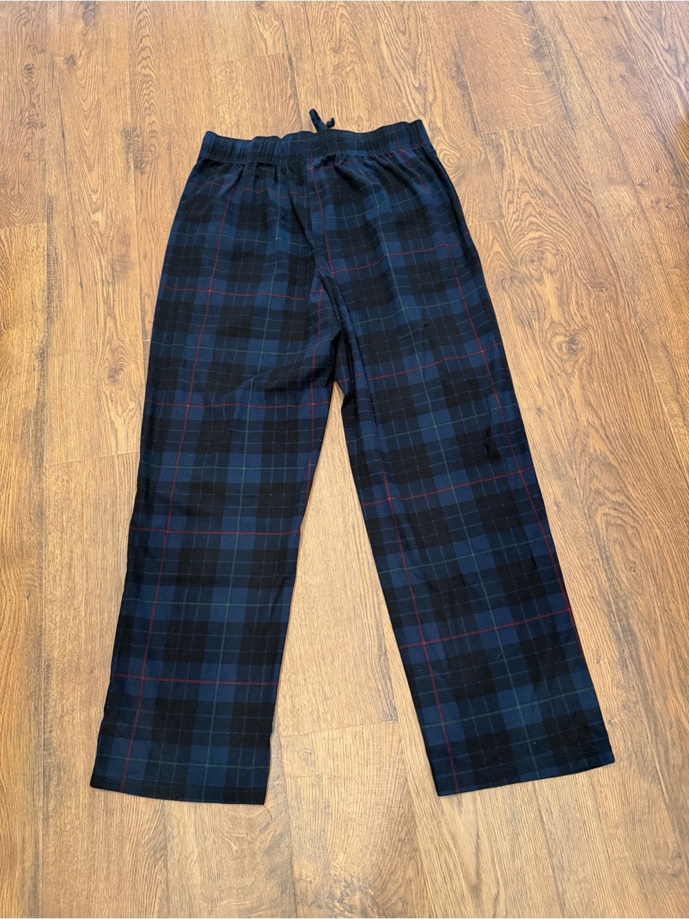 Nautica Pajama Pants Men's Medium Plaid Soft Classic